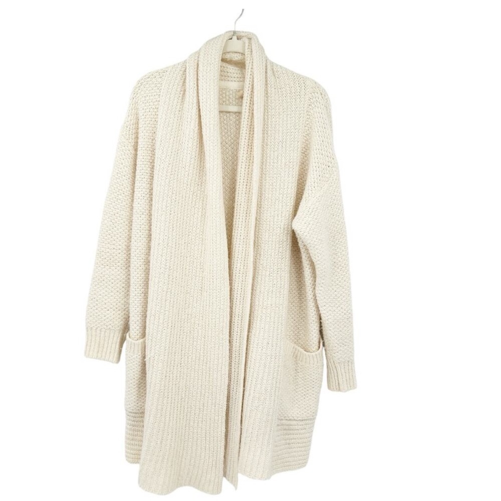 Anthropologie Pilcro Womens Fall Cozy Knit Longline Cardigan Sweater Size S